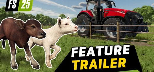 Explore New Crops, Maps, & Machines in This FS25 Feature Trailer