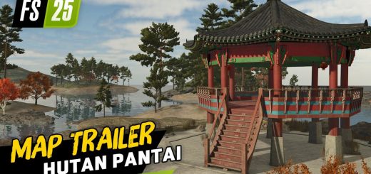 Explore the New Hutan Pantai Map in Farming Simulator 25!