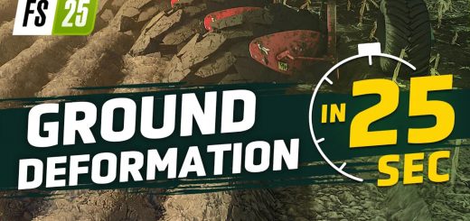 Heavy Machinery and Realistic Tire Tracks: FS25’s Ground Deformation