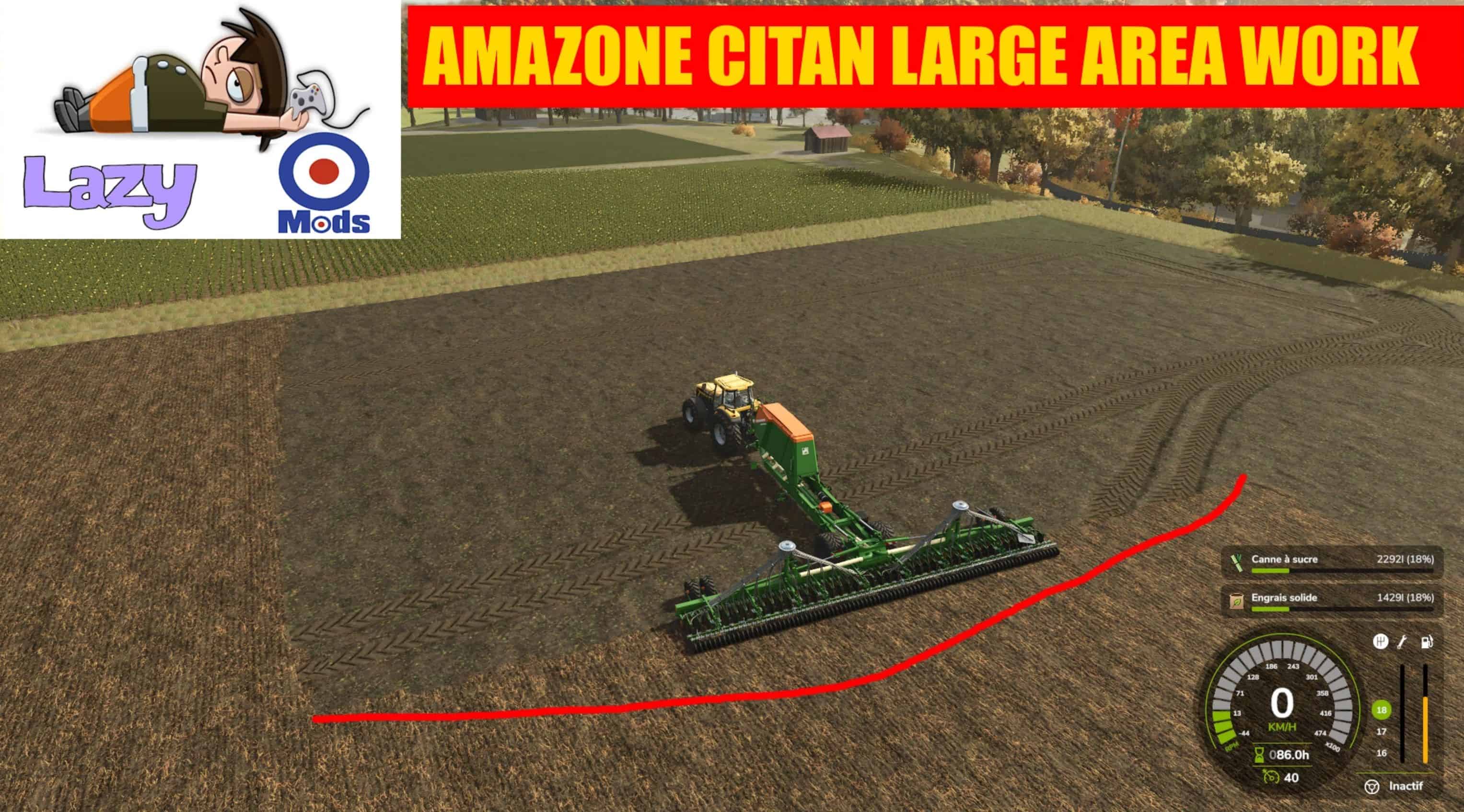 AMAZONE CITAN LARGE AREA WORK v1.0.0.0