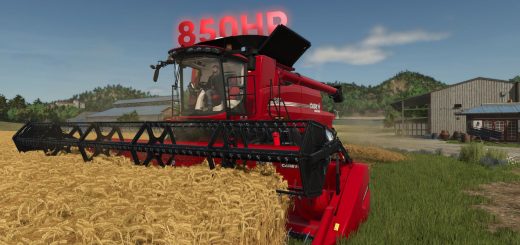 Case IH Axial Flow 7150 (850hp / 500.000L) v1.0