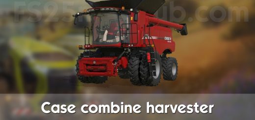 Case combine harvester high speed 1.0