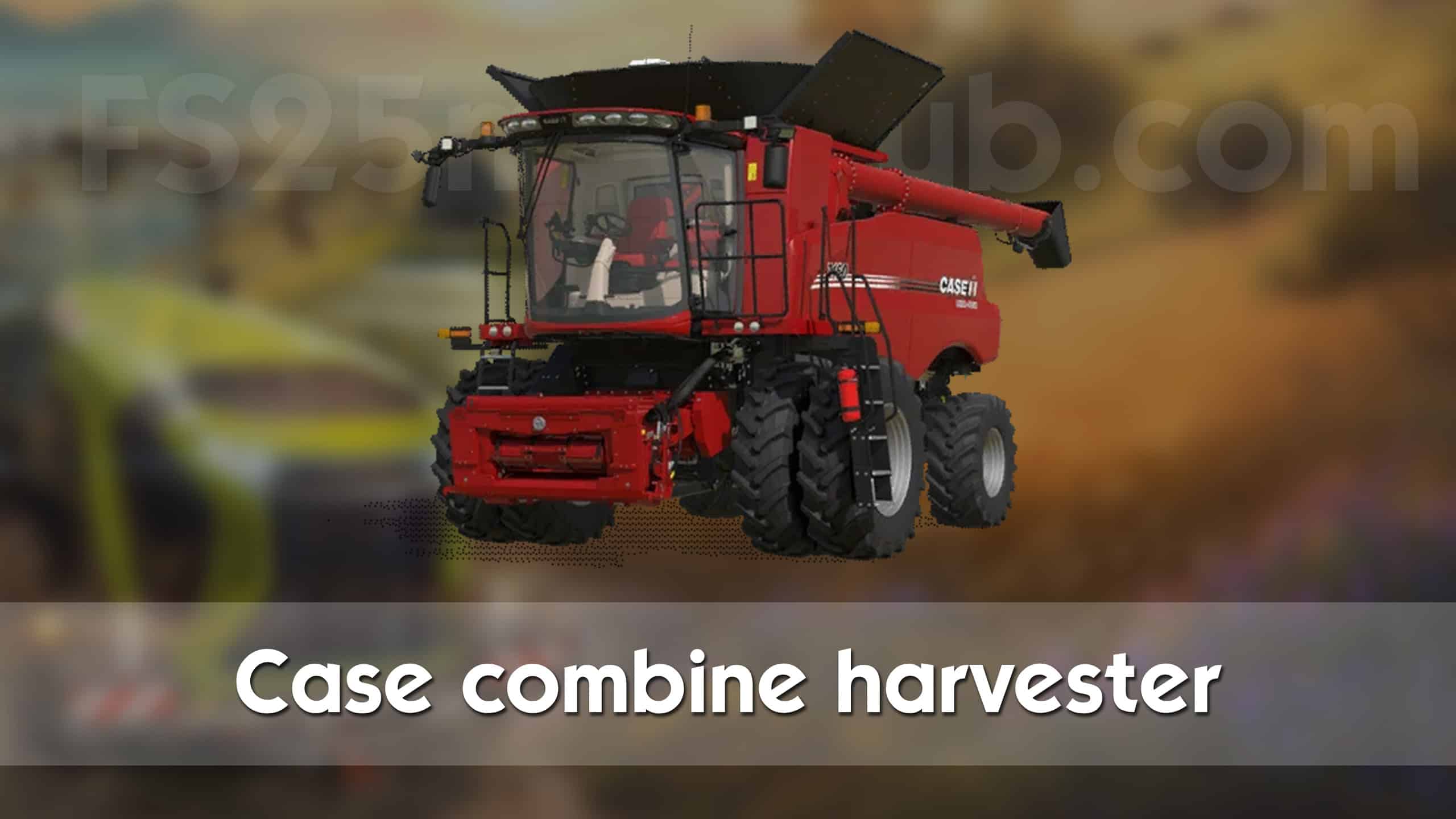 Case combine harvester high speed 1.0