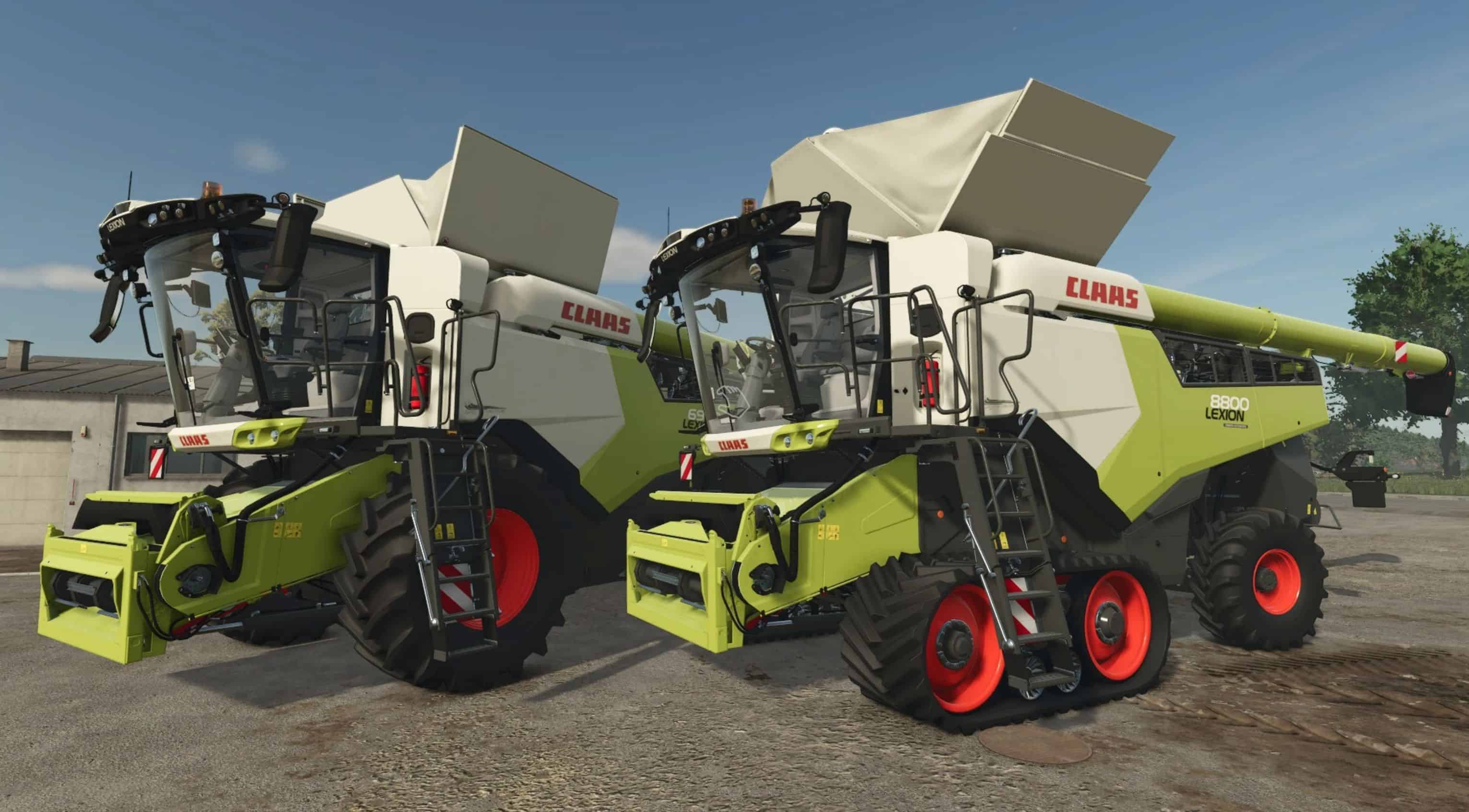 Claas Lexion 6900 & 8800/8900 Terra Trac v1.0