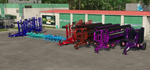 Cultivators/disc harrows and plow v1.0