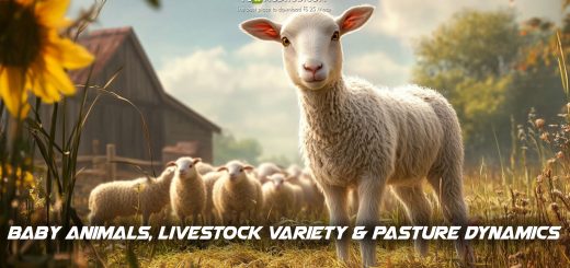 FS25 Exclusive: Baby Animals, Livestock Variety & Pasture Dynamics