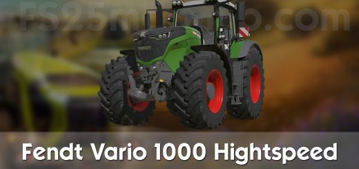 Fendt Vario 1000 Hightspeed 1.0