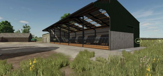 Five Bay Slatted Cow Shed v1.0.0.0