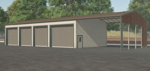 Garage with shed v1.0