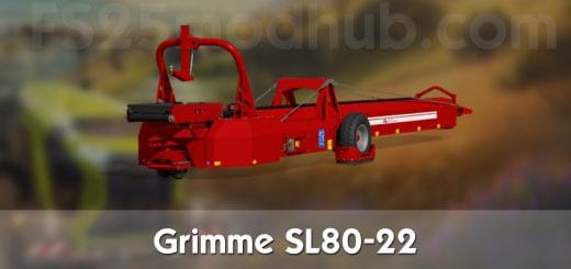 Grimme SL80-22 Quantum conveyor belt with AutoLoad v1.0