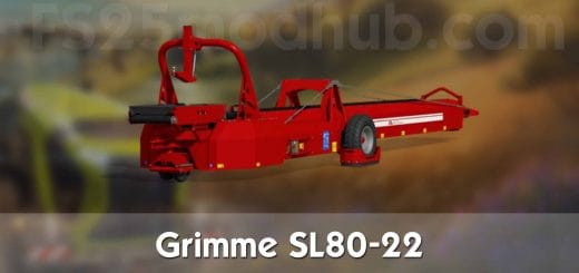 Grimme SL80-22 Quantum conveyor belt with AutoLoad v1.0.0.1