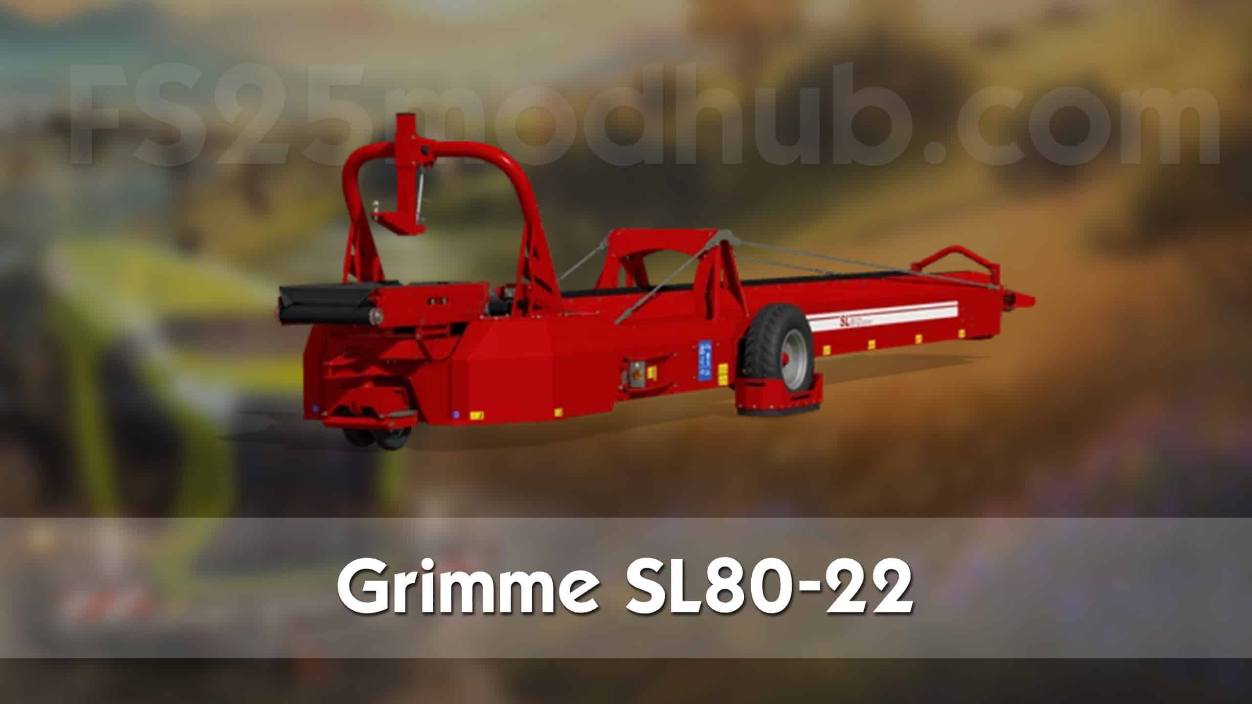 Grimme SL80-22 Quantum conveyor belt with AutoLoad v1.0.0.1