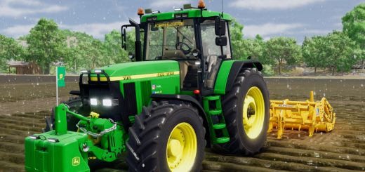 John Deere 7810 + 1800kg weight v1.0