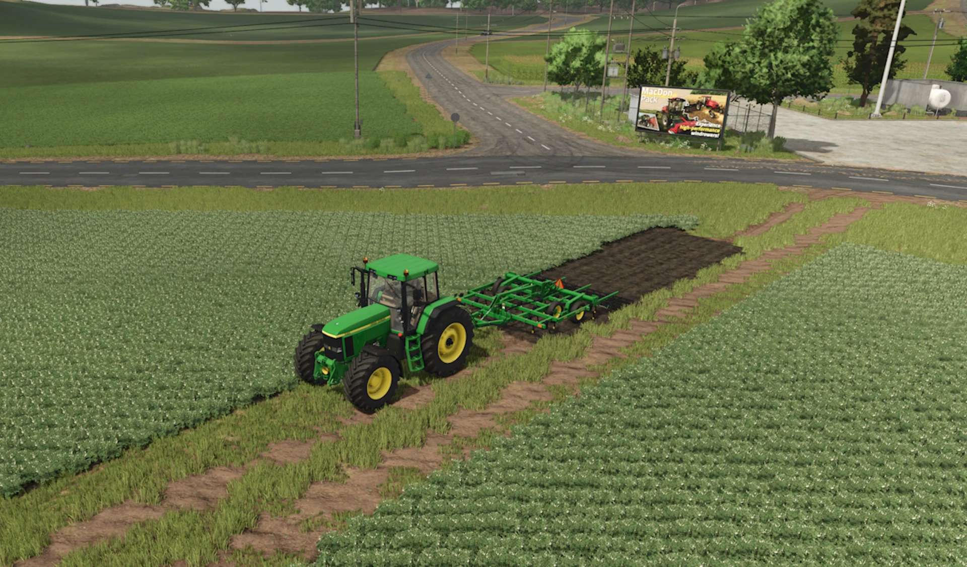 John Deere Cultivator (Create Fields) v1.0