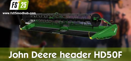 John Deere header HD50F v1.0