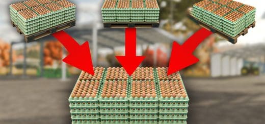 Larger capacity pallets v1.0