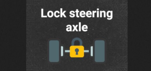 Lock Steering Axles v1.0