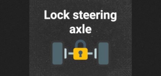 Lock Steering Axles v1.0.0.0