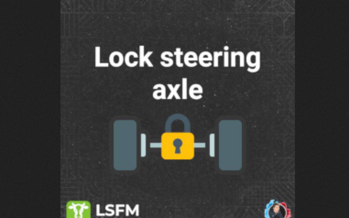 Lock Steering Axles v1.0