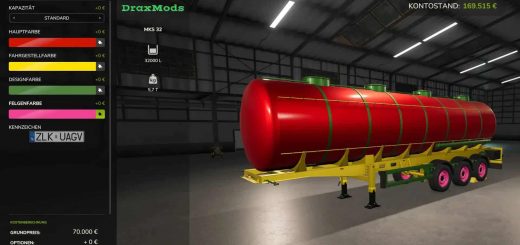 MKS tanker package (Color & Capacity options) v1.0