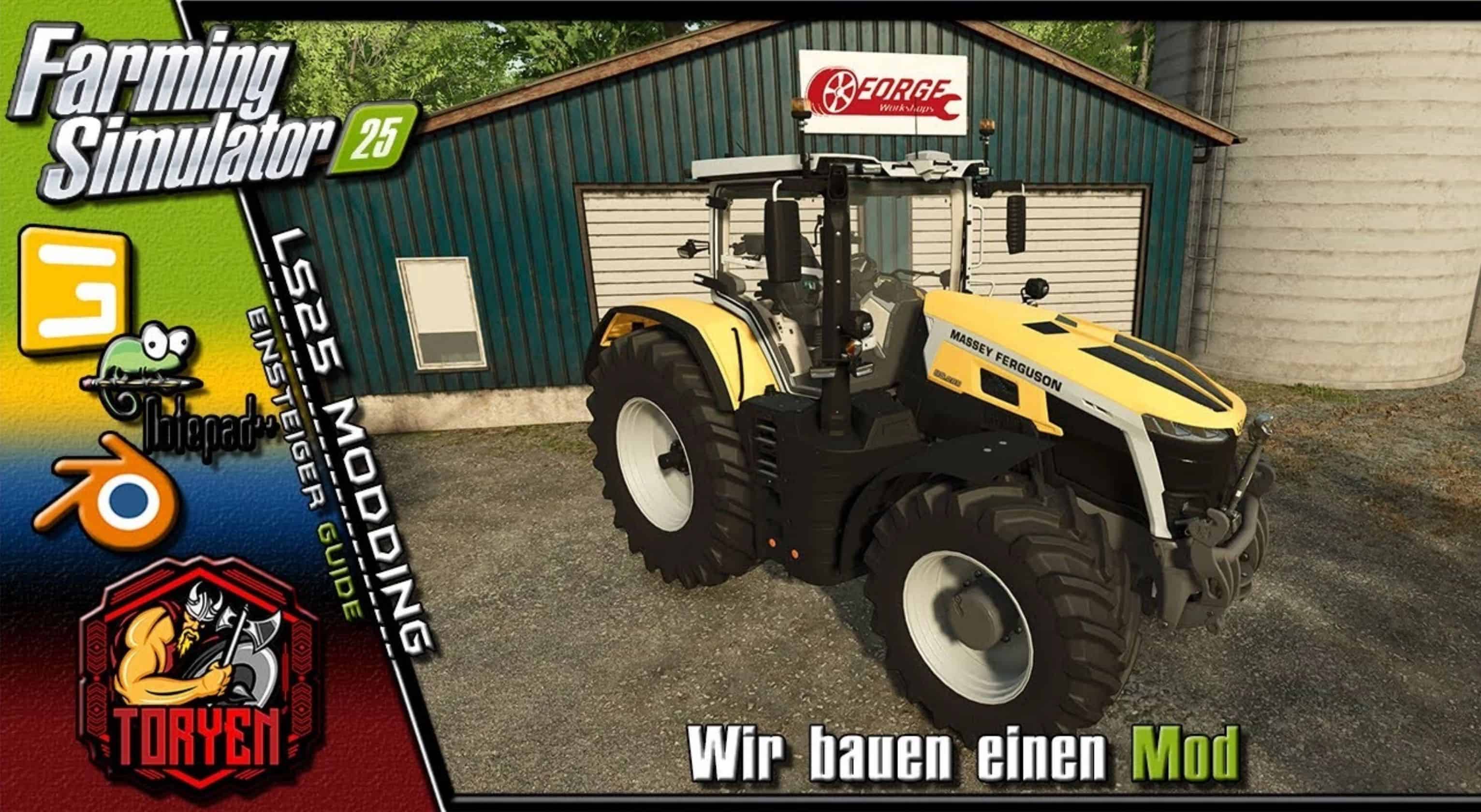 Massey Ferguson Serie 9 / Tutorial vehicle v1.0.0.0