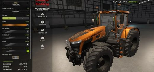 Massey Fergusson 9S v1.0.0.0