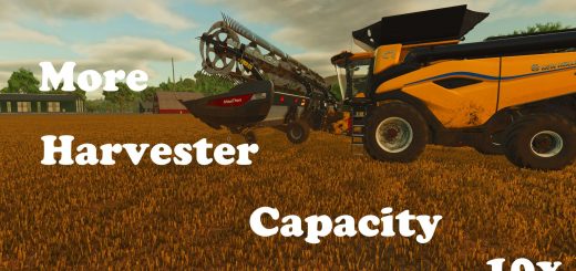 More Harvester Capacity [MHC] v1.0