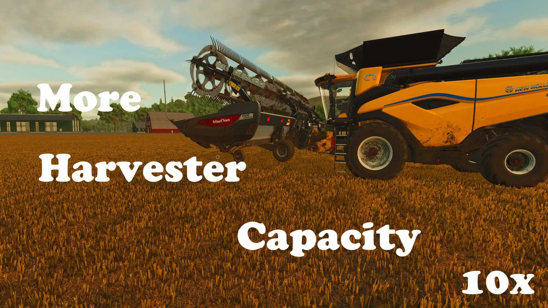 More Harvester Capacity [MHC] v1.0