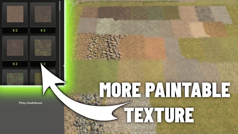 More paintable texture (All Maps) V1.0