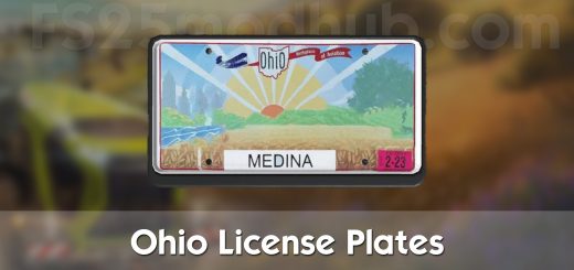 Ohio License Plates v1.0.0.0