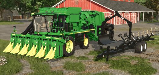 Pack cotton John Deere (52 km/h) v1.0