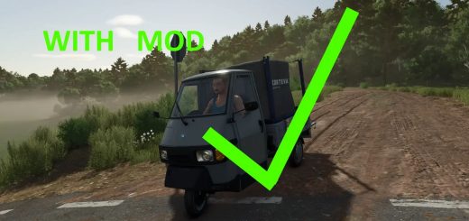 Piaggio Ape 50 heavy loadings v1.0