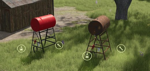 Small Gravity Fuel Tank v1.0