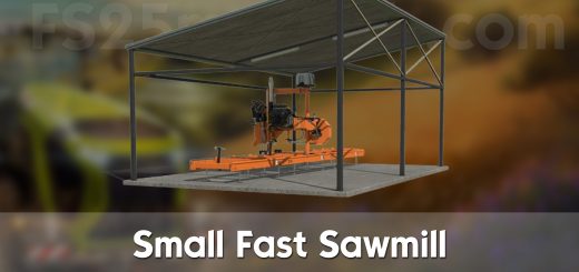 Small Fast Sawmill 1.1