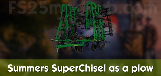 Summers SuperChisel as a plow 1.0