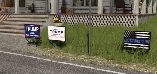 Yard Signs Pack v1.0