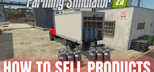 How to Sell Products & Pallets in Farming Simulator 25