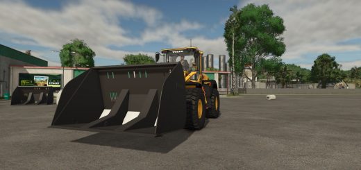 Larger L120 Volvo high-tip bucket v1.0