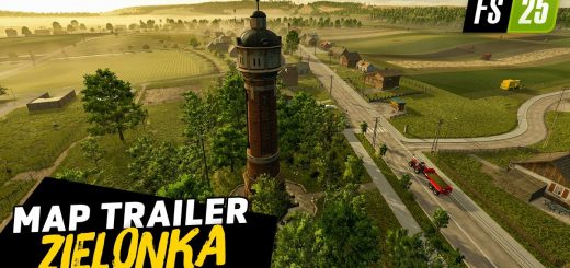 Zelonka Map Comes to FS25: Explore European Terrain