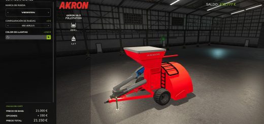 Akron Extractor Bagger Pack v1.0