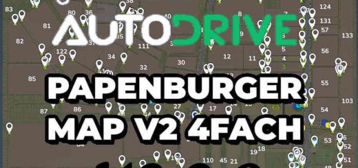 Autodrive Papenburger Map V2.2.9 V1.0