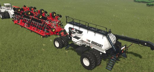 Bourgault 3420-100 Paralink Hoe Drill + 71300 Air Cart v1.0.0.1