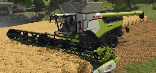 CLAAS Lexion 8900 and cutting bars v1.0