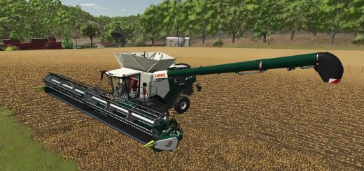 CLAAS Lexion combine harvester v1.0