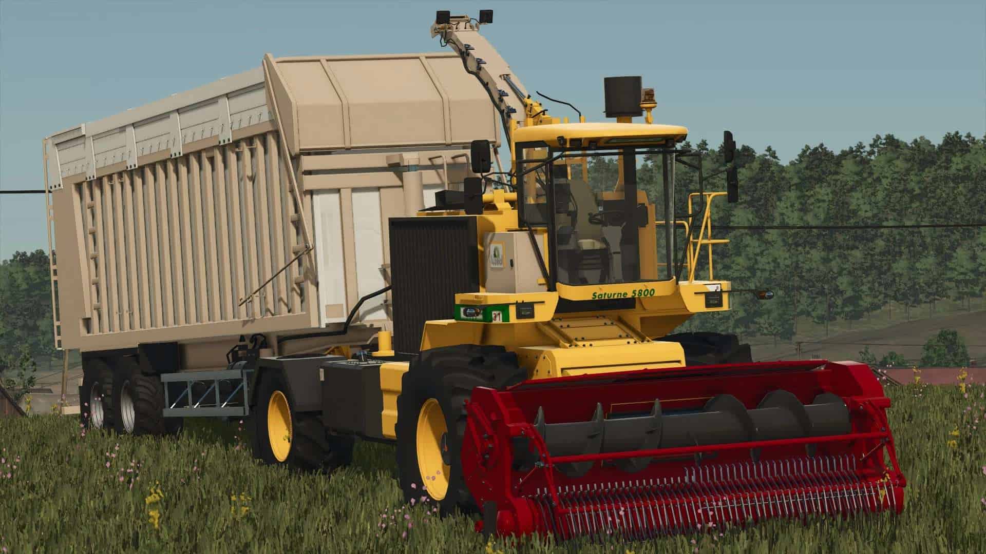 CMC Saturne 5800 Forage Harvester v1.0