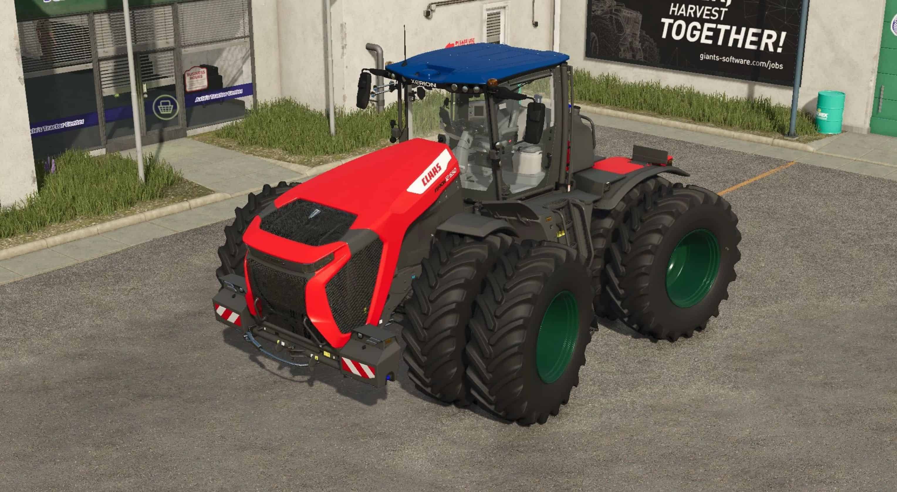 Claas Xerion 12 MultiColor Edition v1.0