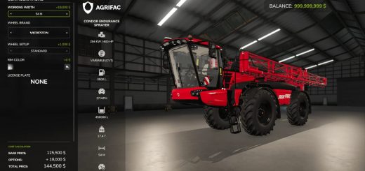 Condor Endurance Sprayer v1.0