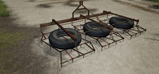 Cultivator with tires v1.0