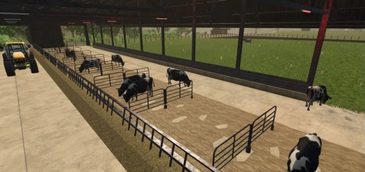 Enclosure for 150 dairy cows v1.0