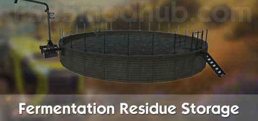 Fermentation Residue Storage V1.0